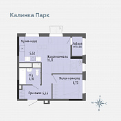 Калинка Парк, дом №4 Квартира 248