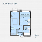 Калинка Парк, дом №4 Квартира 22