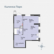 Калинка Парк, дом №4 Квартира 176