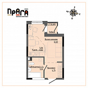ЖК Прага дом №1 Квартира 177