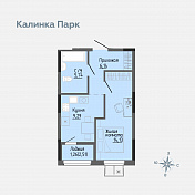 Калинка Парк, дом №4 Квартира 13