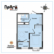ЖК Прага дом №1 Квартира 117