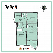 ЖК Прага дом №1 Квартира 89