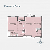 Калинка Парк, дом №4 Квартира 351