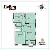 ЖК Прага дом №1 Квартира 63