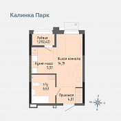 Калинка Парк, дом №4 Квартира 318