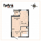 ЖК Прага дом №1 Квартира 7