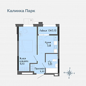 Калинка Парк, дом №4 Квартира 317