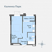 Калинка Парк, дом №4 Квартира 305
