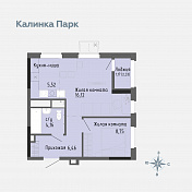 Калинка Парк, дом №4 Квартира 332