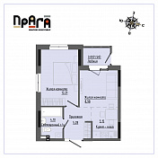ЖК Прага дом №1 Квартира 4